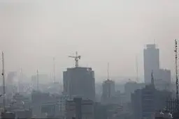 وضعیت آلودگی هوا در تهران امروز 8 دی 1403
