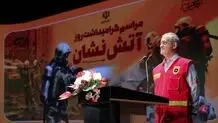 خنده‌های از ته دل پزشکیان و زاکانی در لباس آتش‌نشانی + عکس