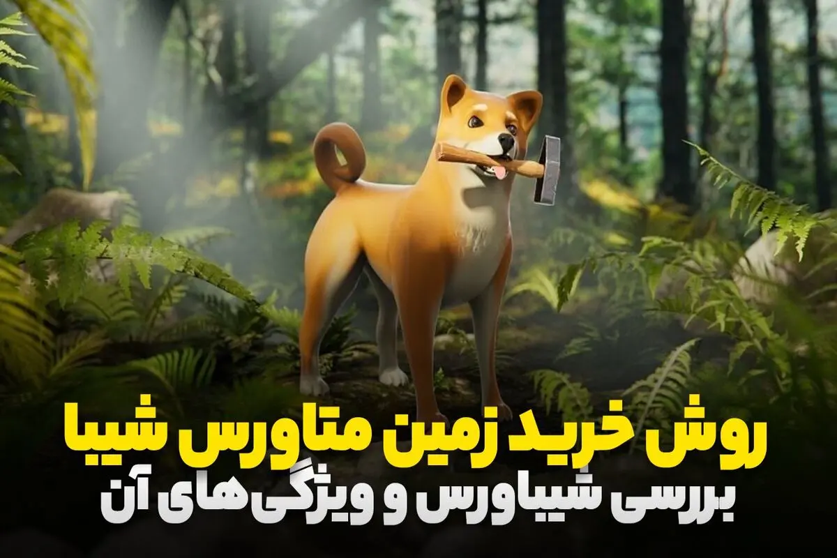 روش خرید زمین متاورس شیبا