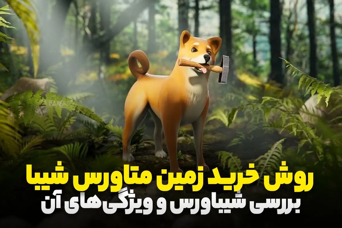 روش خرید زمین متاورس شیبا
