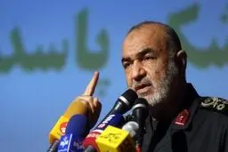 کنایه معنادار سرلشکر سلامی به آمریکا و اسرائیل

