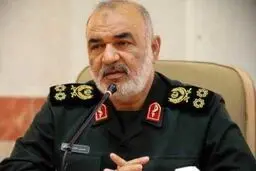 سردار سلامی پیام تسلیت صادر کرد
