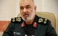 سردار سلامی پیام تسلیت صادر کرد
