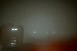 دید افقی در اراک به صفر رسید
