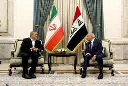 الرئیس الایرانی یلتقی الرئیس العراقی