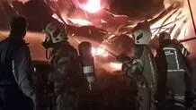 جزئیات آتش سوزی کارگاه مبل سازی در جاده ساوه اعلام شد