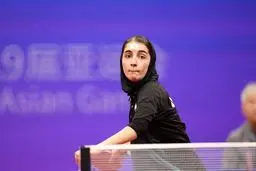 صعود دختر پینگ‌پنگ‌باز ایران