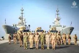 رزمایش دریایی مشترک عربستان و آمریکا