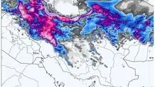 موج کولاک و برف در استان‌های ایران؛ جمعه ۱۹ بهمن