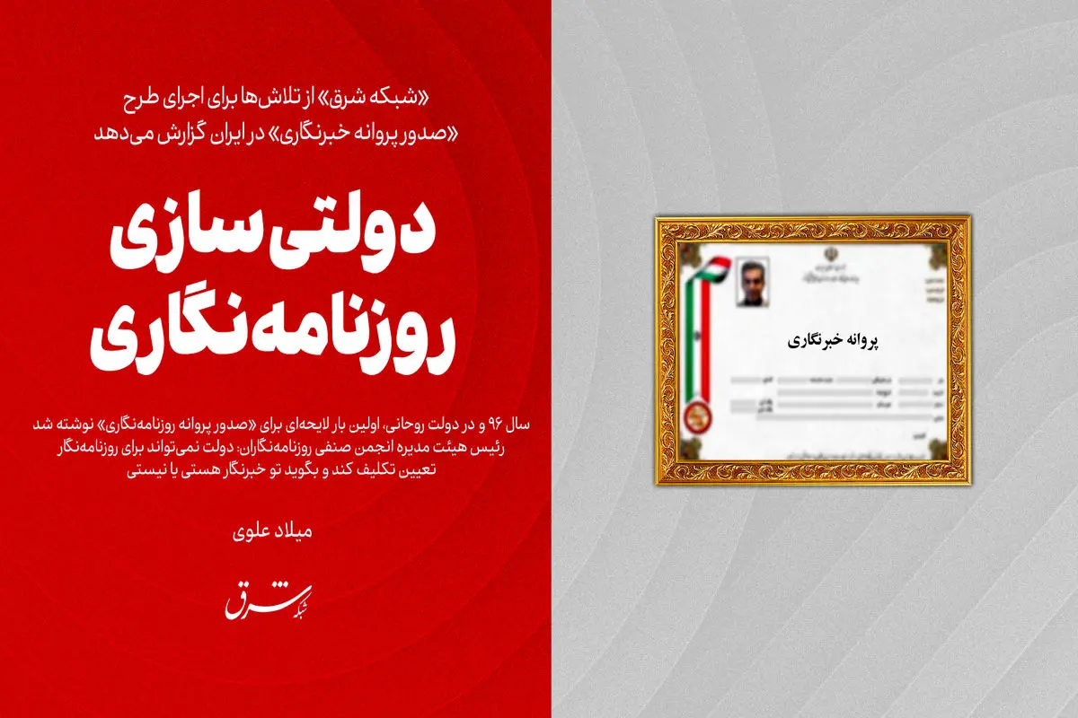 دولتی‌سازی روزنامه‌نگاری


