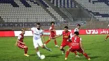 پیروزی پرسپولیس برابر ملوان در نیمه اول