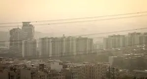 وضعیت بنفش و بسیار ناسالم هوا در تهران