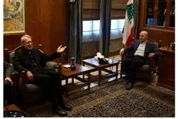 لاریجانی با نبیه بری دیدار کرد