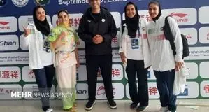 «زهرا کیانی» دومین طلایی ایران در ووشو قهرمانی جهان 