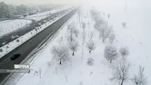 برف نیمی از کشور را سفیدپوش کرد / ویدئو