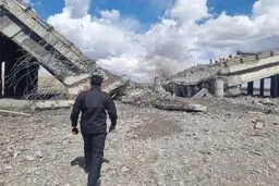 پل هشترود سه ماهه بازسازی می‌شود