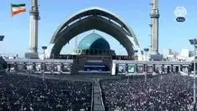گریه‌ حدادعادل هنگام اعلام اقامه نماز بر پیکر‌ دختر شهیدش + ویدئو