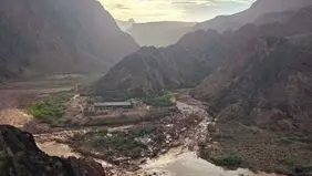 سیل شدید در آمریکا+ ویدئو