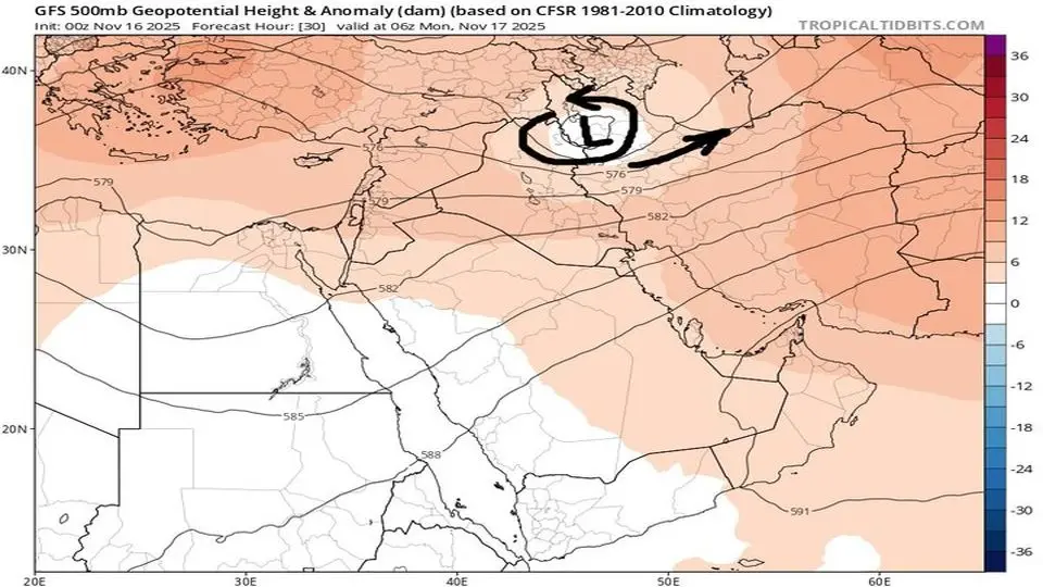 بیشترین بارندگی طی ۲۴ ساعت گذشته در کدام مناطق کشور بود؟