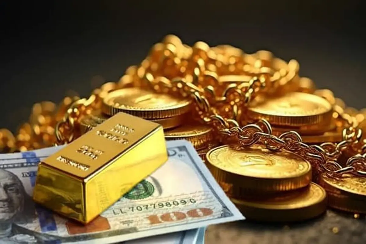 قیمت طلا، سکه و ارز عصر امروز 22 شهریور1404؛تداوم ریزش قیمت طلا و ارز در بازار تهران
