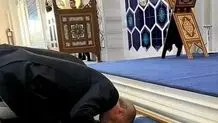 سجده شکر اردوغان پس از پیروزی در انتخابات /عکس

