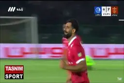 گل دوم پرسپولیس به استقلال خوزستان را ببینید + ویدیو