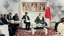 دیدار چند نماینده مجلس ایران با رئیس مجلس بحرین در منامه