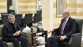 Iran's acting FM holds meeting with Lebanese prime minister