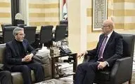 Iran's acting FM holds meeting with Lebanese prime minister