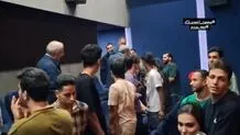 محمود احمدی‌نژاد به سینما رفت + فیلم