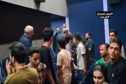 محمود احمدی‌نژاد به سینما رفت + فیلم
