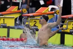 نخستین مدال تاریخ شنای ایران در بازی های آسیایی بدست آمد