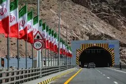 ترافیک سنگین در آزادراه تهران-شمال 