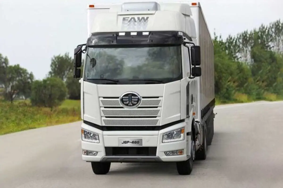 اولین عرضه کشنده جفت محور FAW J6P-460 در بورس کالا
