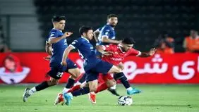 نتیجه بازی گل‌گهر مقابل پرسپولیس هفته بیست و یکم لیگ برتر