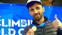 Iranian ice climber snatches gold in S. Korea