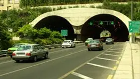 هر دو مسیر تونل رسالت امشب مسدود است