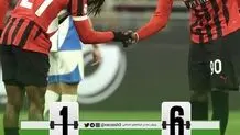 نتیجه بازی آث میلان و ساسولو