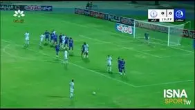 گل اول گل‌گهر به استقلال خوزستان را ببینید + ویدیو