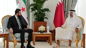 جزئیات دیدار الجولانی و امیر قطر 