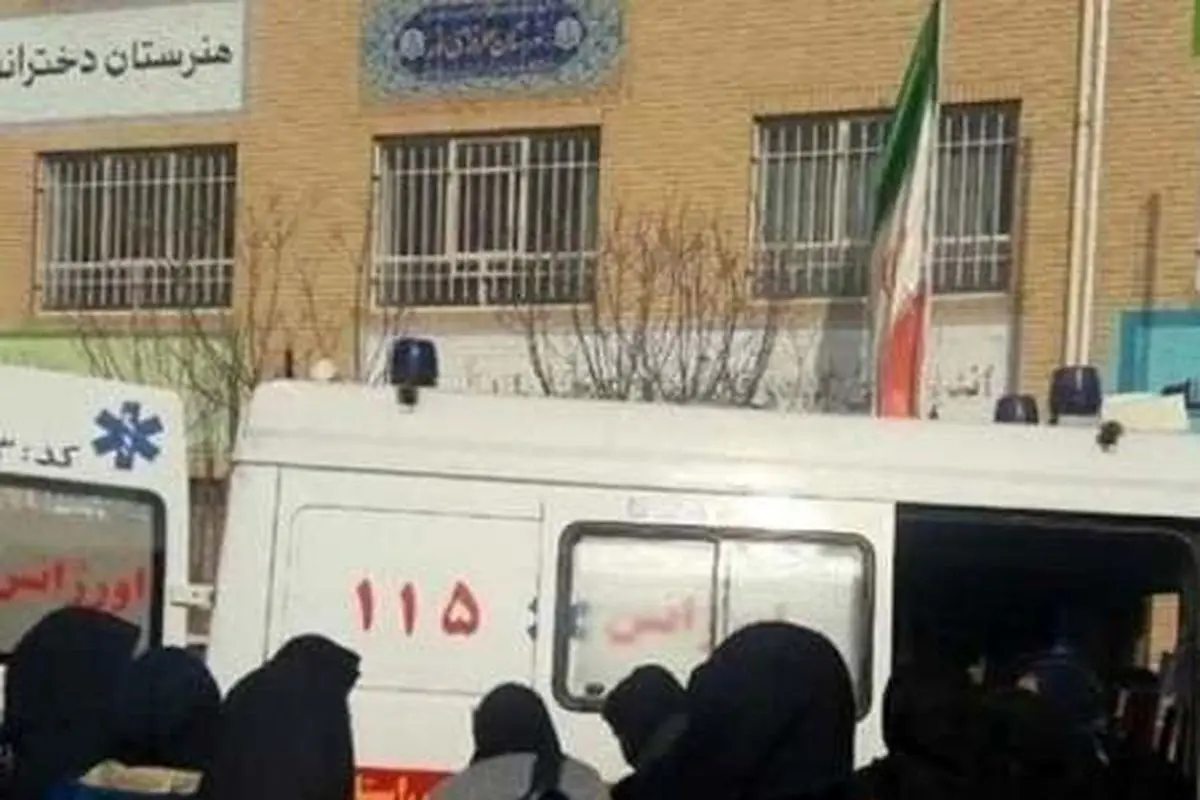 مسمومیت دانش آموزان مدرسه دخترانه سعدی در ارومیه