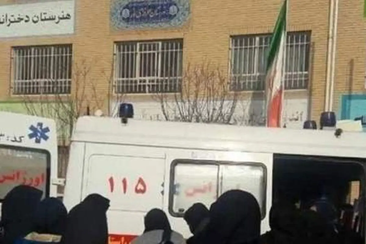 مسمومیت دانش آموزان مدرسه دخترانه سعدی در ارومیه