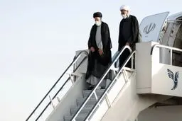 رئیس‌جمهور وارد همدان شد