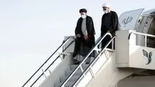 رئیس‌جمهور وارد همدان شد