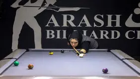 مسابقه بیلیارد زنان کشور در یزد+ عکس