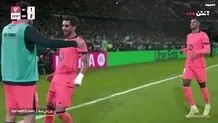 گل دوم بارسلونا به رئال بتیس+ویدئو