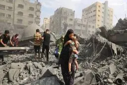 هلال احمر فلسطین: نه غذایی برایمان مانده و نه آب