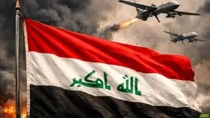 حمله راکتی به پایگاه هوایی عراق