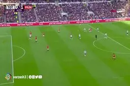 گل جانسون که به دلیل آفساید مردود اعلام شد + ویدیو