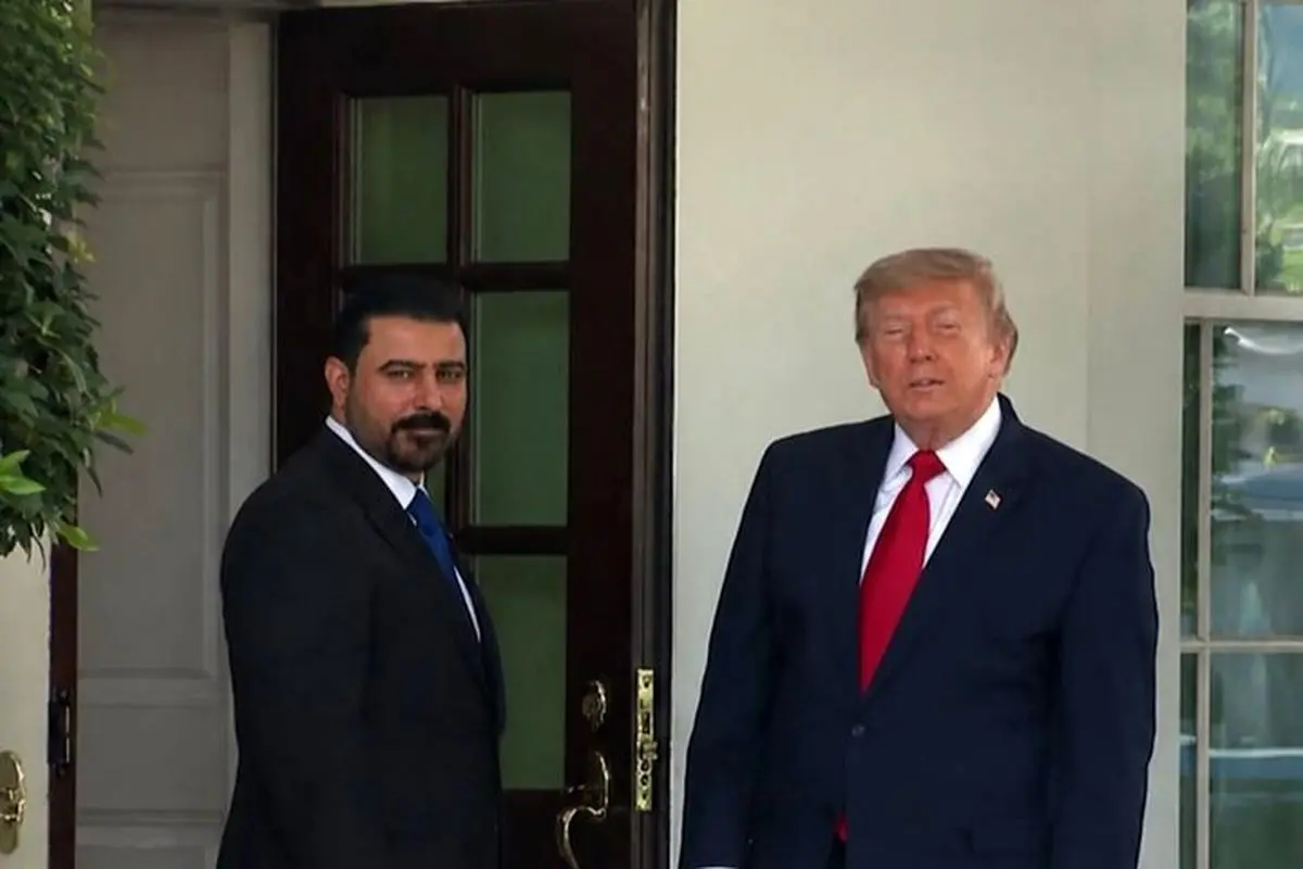 دیدار نخست وزیر عراق و رئیس جمهوری آمریکا